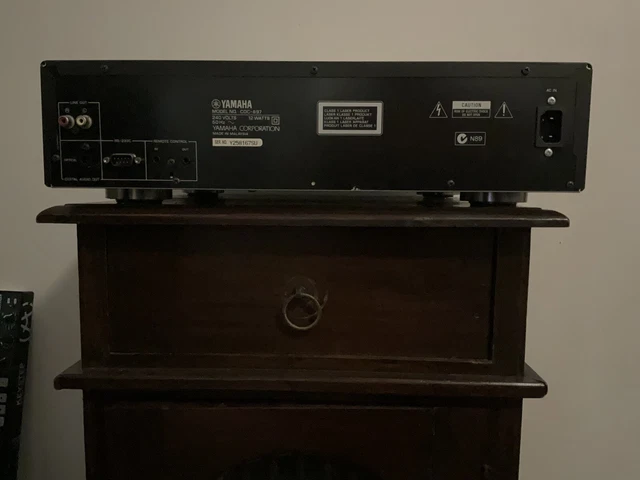 YAMAHA CDC-697 5 Disc Carousel Compact Disc Player With Remote Control ...