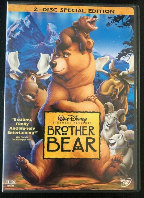 🐻 Walt Disney's Classic Brother Bear on DVD - 2004 2-Disc Set, Special Edition