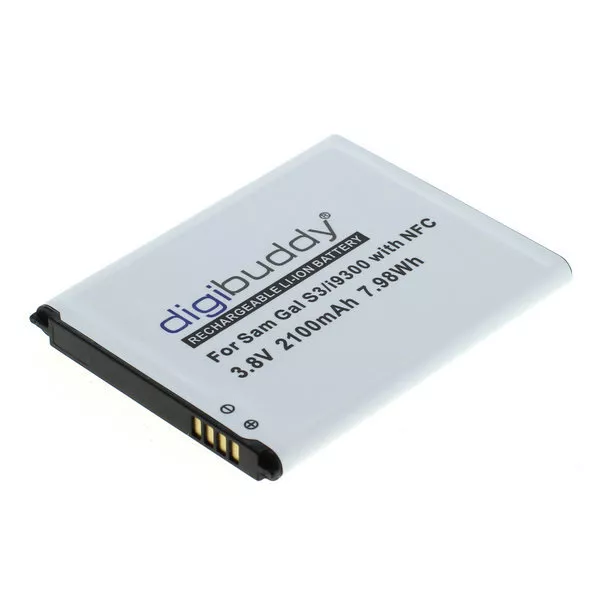 digibuddy Akku kompatibel zu Samsung Galaxy S III i9300 - NFC 2100mAh