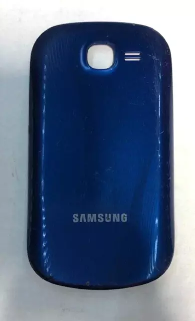 GENUINE Samsung SGH-A187 BATTERY COVER Door Metallic BLUE GSM bar cell phone