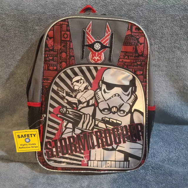 star wars stormtrooper backpack 16"