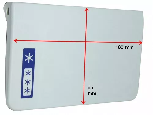 743032600 Poignée portillon évaporateur seule blanc réfrigérateur LIEBHERR