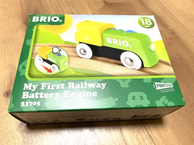 BRIO My First Railway Battery Engine 33705 18m+ AA x 1 sold separately