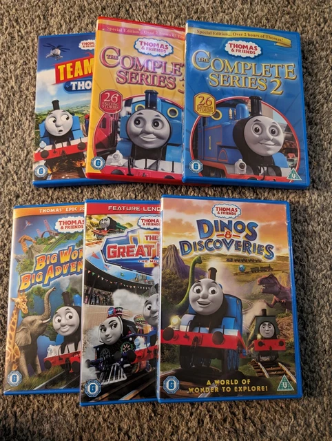 THOMAS THE TANK Engine (& Friends) - 6 X DVD. Complete Series 2 and 3 ...