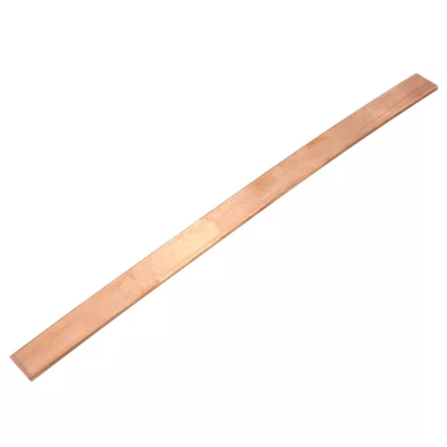 99% Cuivre T2 Cu Metal Plat Barre Plaque Bande Feuille 3x15x250mm Electrique 2