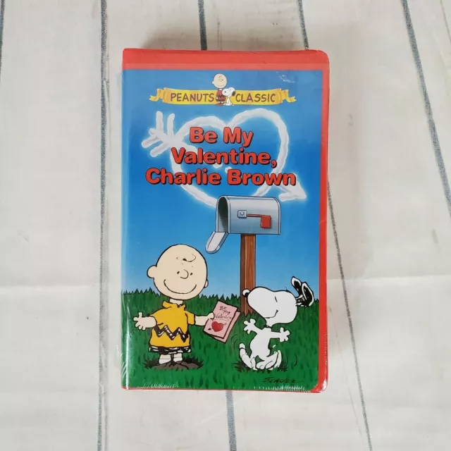 Be My Valentine Charlie Brown VHS Movie 1996 New Sealed Peanuts Classic Snoopy