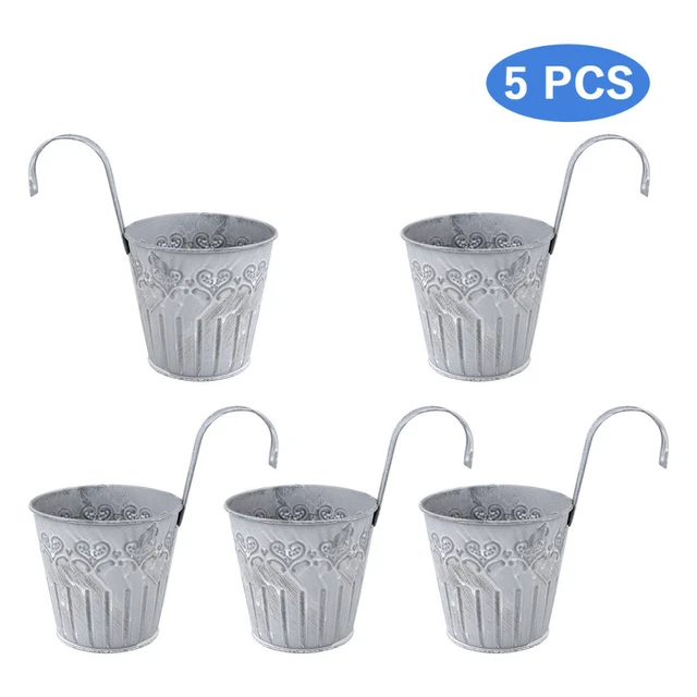 ancien pot de fleurs en fer Pots De Fleurs Suspendus Suspension En Fer