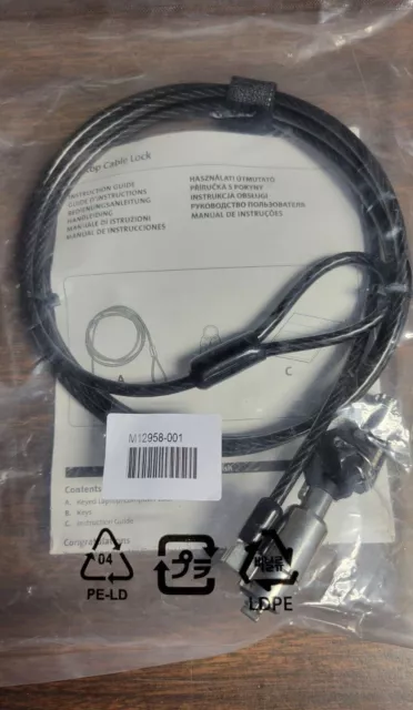 Brand New Laptop Notebook Computer Security Cable Lock Tryten