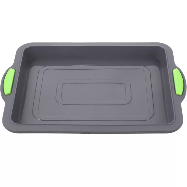 Silicone Cake Pan Baking Tray Toast Molds Tins Brownie Roll