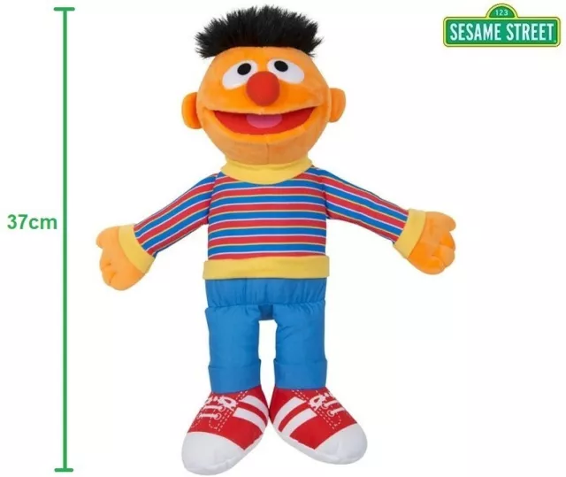 Sesamstraße Ernie Plüsch Figur ca. 37 cm groß | Kuscheltier | Plüschtier