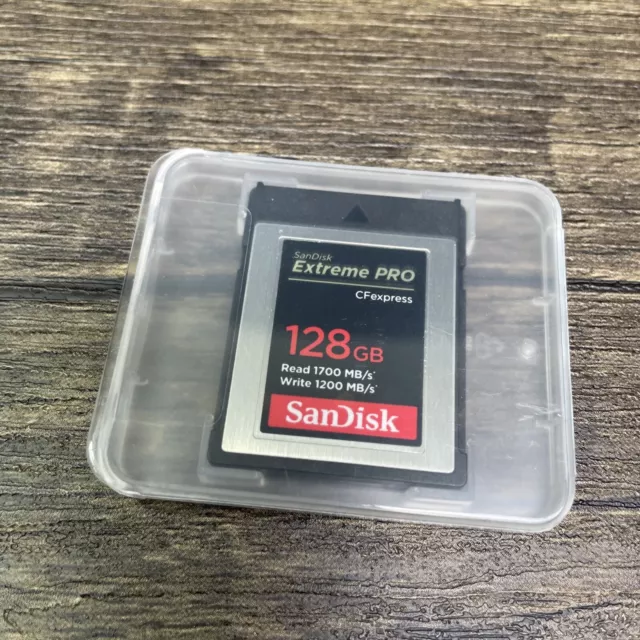 SanDisk Extreme Pro 128 GB 1700 MB/s - CFexpress Memory Card CF Express Type B
