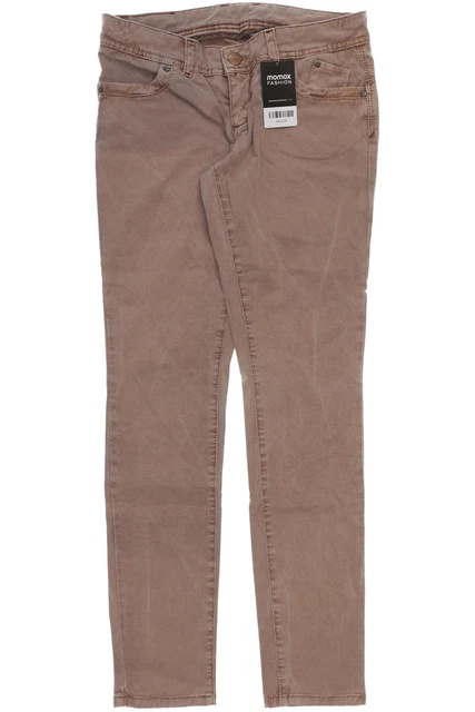 Jeans OXS pantaloni da donna denim taglia EU 38 (W28) elastan, cotone marrone #dab0b1b