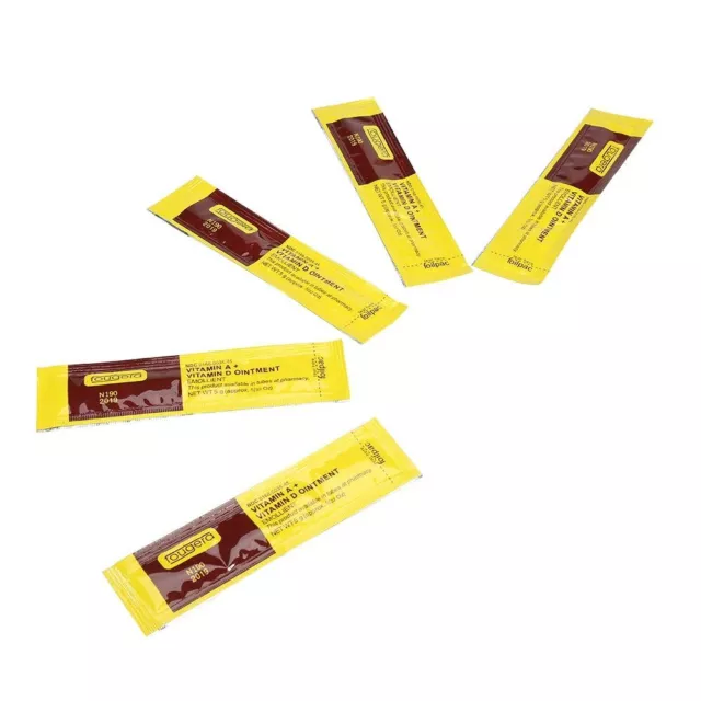 Vitamin Tattoo Aftercare Cream - A+ D Ointment PMU MTS Stick Hand Poke Yellow