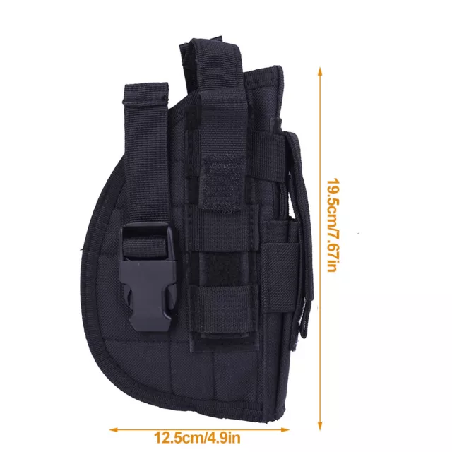 Tactical Gun Waist Hoslter Bag Military Quick Release Invisible Holster Pouch US 2