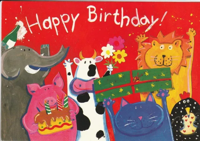 Carte Postale pour ENFANT ANNIVERSAIRE, édit. CARTES D'ART Vintage 90's vierge