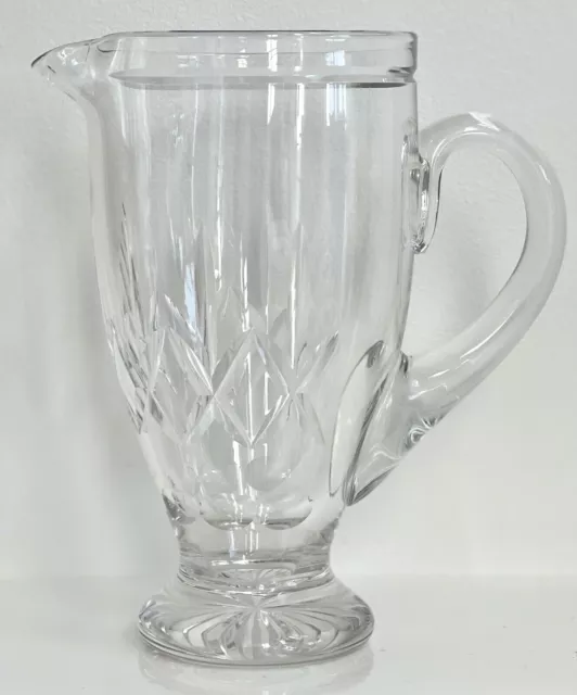 Fabulous Tall Stuart Crystal Carlingford LARGE JUG. Made in England 1950's-60's