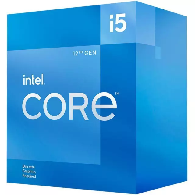 Intel Core i5-12400F Processor (4.4 GHz, 6 Cores, LGA 1700) Box - BX8071512400F