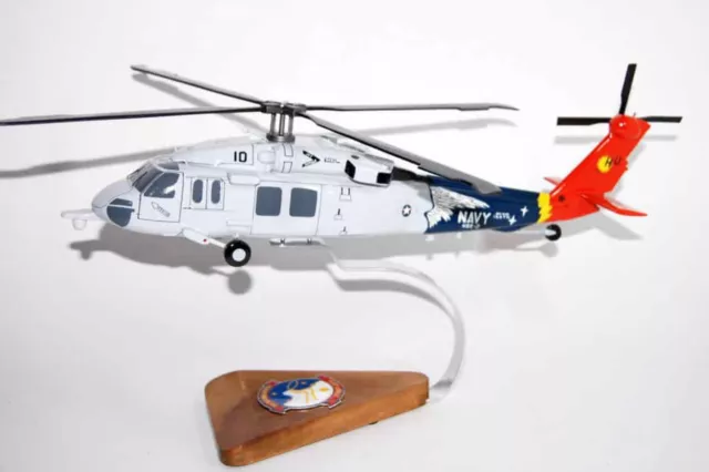 Sikorsky® MH-60S SEAHAWK®, HSC-2 Fleet Angels (2009), 16" Mahogany Scale Model