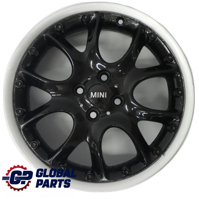 MINI COOPER R50 R56 Noir Jante Alliage 17