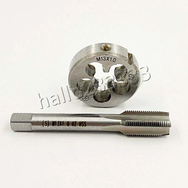 M13*1 TAP AND Die, UNF Machine Thread Tap And Round Thread Die Right ...