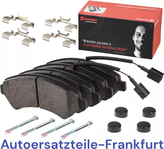 BREMBO Bremsbeläge VORNE CITROEN JUMPER + FIAT DUCATO OPEL MOVANO PEUGEOT BOXER 2