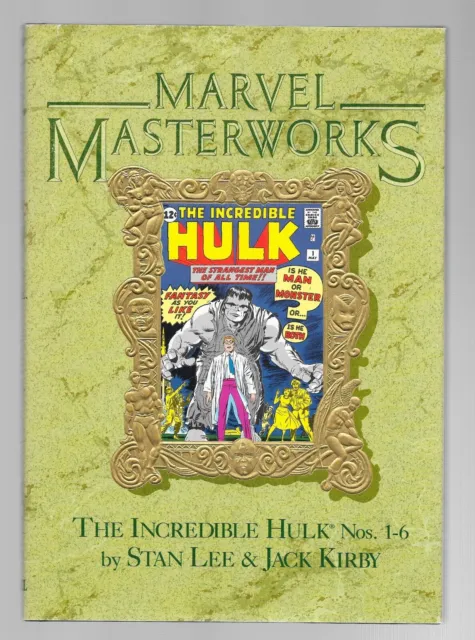 MARVEL MASTERWORKS Hardcover Volume 8 INCREDIBLE HULK #1-6 Lee/Kirby/Ditko! WOW!