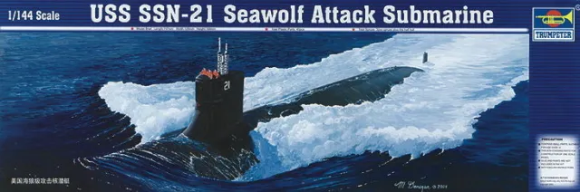 Trumpeter 05904 - 1:144 U-Boot USS SSN-21 Seawolf - Neu