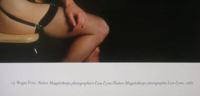 ROGER FRITZ, Robert Mapplethorpe/Lisa Lyon, Kunstdruck 1989, Schirmer/Mosel 3