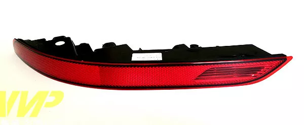 2 REAR BUMPER Red Fog Reflector Tail light For Porsche Cayenne 958 92a LCI 15-17