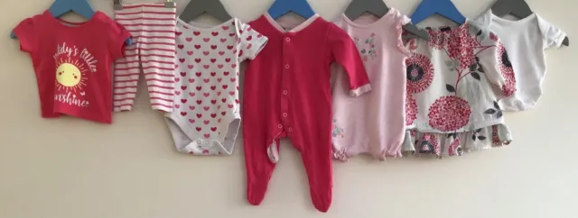 Baby Girls Bundle Of Clothing Age 0-3 Months Gap Next Mothercare Matalan