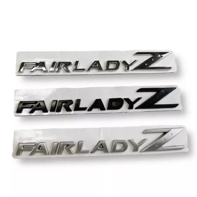 1PCS Para NISSAN FAIRLADY Z 350Z Side Trasero LOGO Insignias y emblemas 3D metal