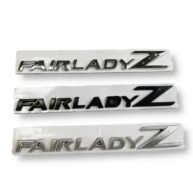 1PCS Pour NISSAN FAIRLADY Z 350Z Arrière latéral Emblèmes ornements metal Badge