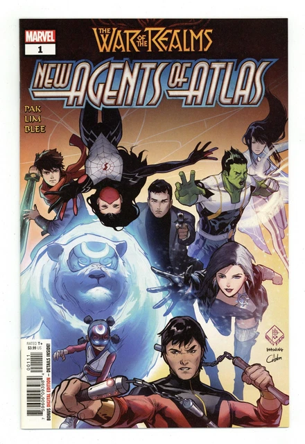 War of the Realms New Agents of Atlas 1A Tan VF/NM 9.0 2019