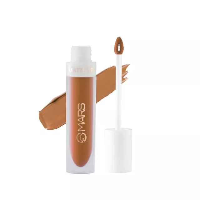 MARS Mate Liquide Couleur Lèvres 07 Citrouille Chai Latte Pour Maquillage 4.5ml