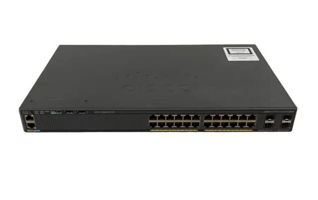 Cisco Catalyst 2960-X Entièrement Gérée Commutateurs Réseau (WS-C2960X-24TS-L)