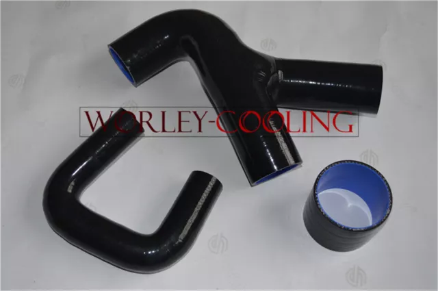 SILICONE INTERCOOLER TURBO HOSE KIT FOR Impreza GC8 EJ20 2.0 WRX 1999-2000 BLACK