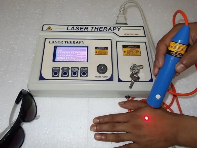 Laser Physiotherapy Computerised Low Level Laser Therapy Diode therapy unit DF