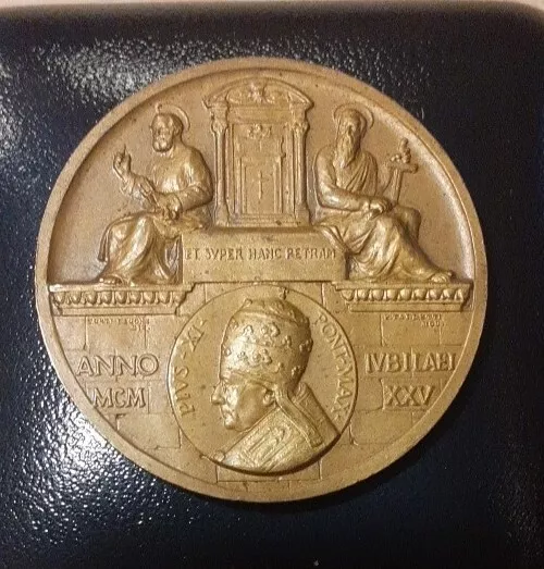 Medaglia in bronzo Pio XI Anno Giubilare 1925