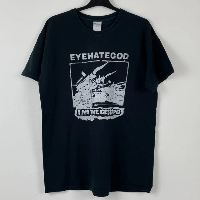 T-shirt EYEHATEGOD Rock Band 'Manque De Presque Tout' - Noir, Coupe Regular, Taille S à 5XL, Made In USA