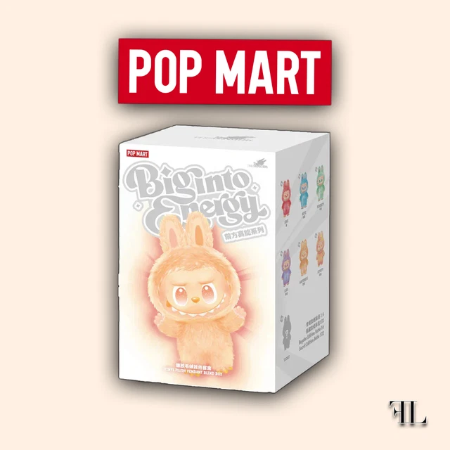 POP MART Labubu The Monsters Big Into Energy Figurines