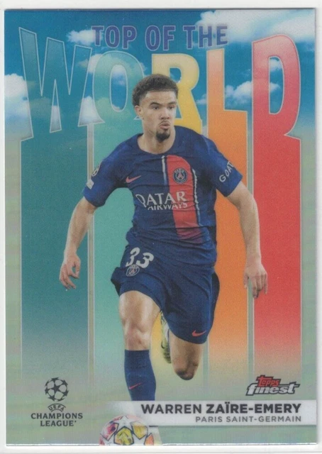 2022-23 Topps Finest Finest Rookies Warren Zaïre-Emery