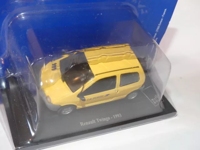 RENAULT TWINGO 1993 PTT LA POSTE UNIVERSAL HOBBIES  1:43 blister