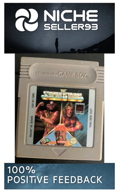 WWF Superstars Nintendo Gameboy Color Advance Game, GENUINE!