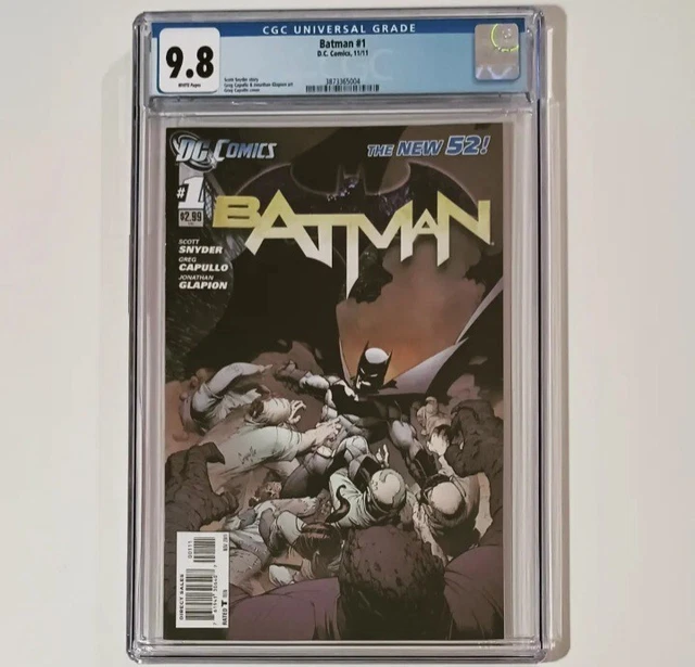 BATMAN # 1 CGC 9.8 2011 The New 52! DC Comics 1st PRINT 1st App Harper Row
