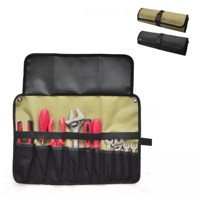 Werkzeugrolltasche Toolpack Werkzeug Rolltasche Werkzeugrolle 10 Fächer Taschen