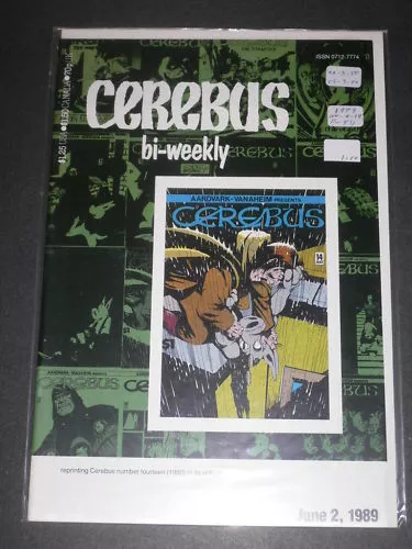 Cerebus Bi-Weekly #14 VFNM Aardvark Vanaheim June Jun 1989