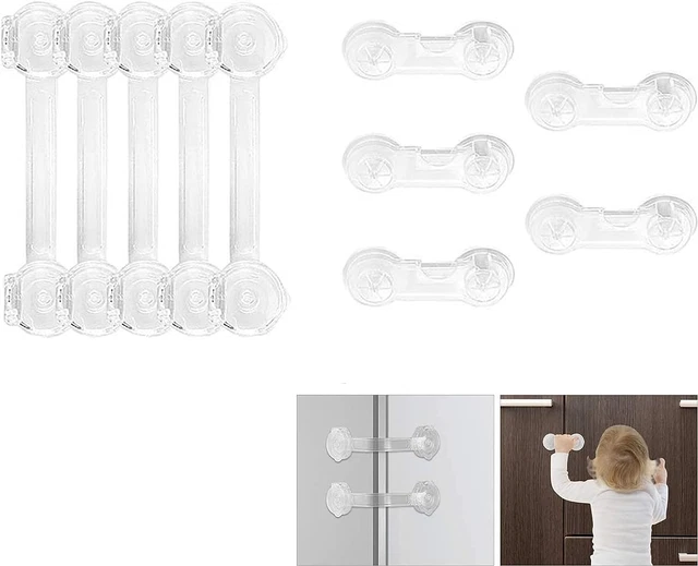 BLOC PORTE TIROIR Securite Bebe, 10 PCS Kits Sécurité De Bébé