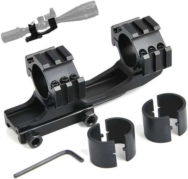 CANTILEVER DUAL RING Rifle Scope Mount Rings 25.4mm/30mm for 20mm