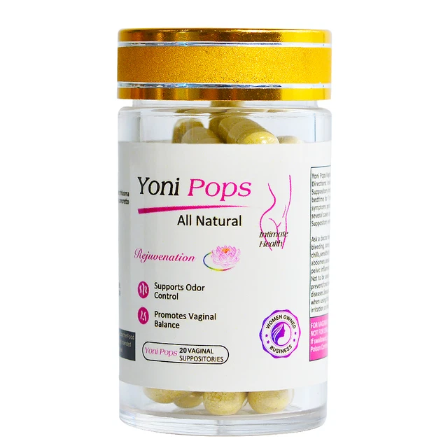 20 piezas fibromas uterinos de infertilidad femenina desintoxicación vaginal Yoni Pops supositorio