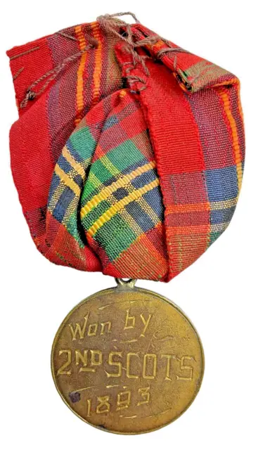 Canadian 2nd Scots Regimental Medal Montreal 1893 British